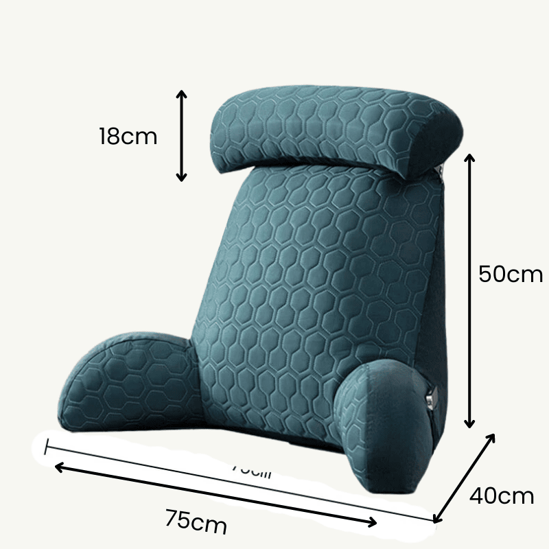 Coussin de lecture dimensions