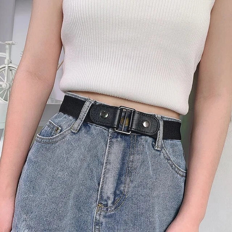 ceinture elastique sans boucle femme