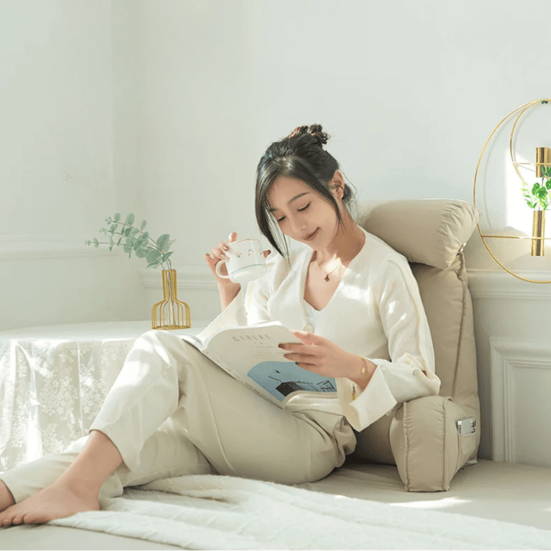 coussin de lecture pour le soir