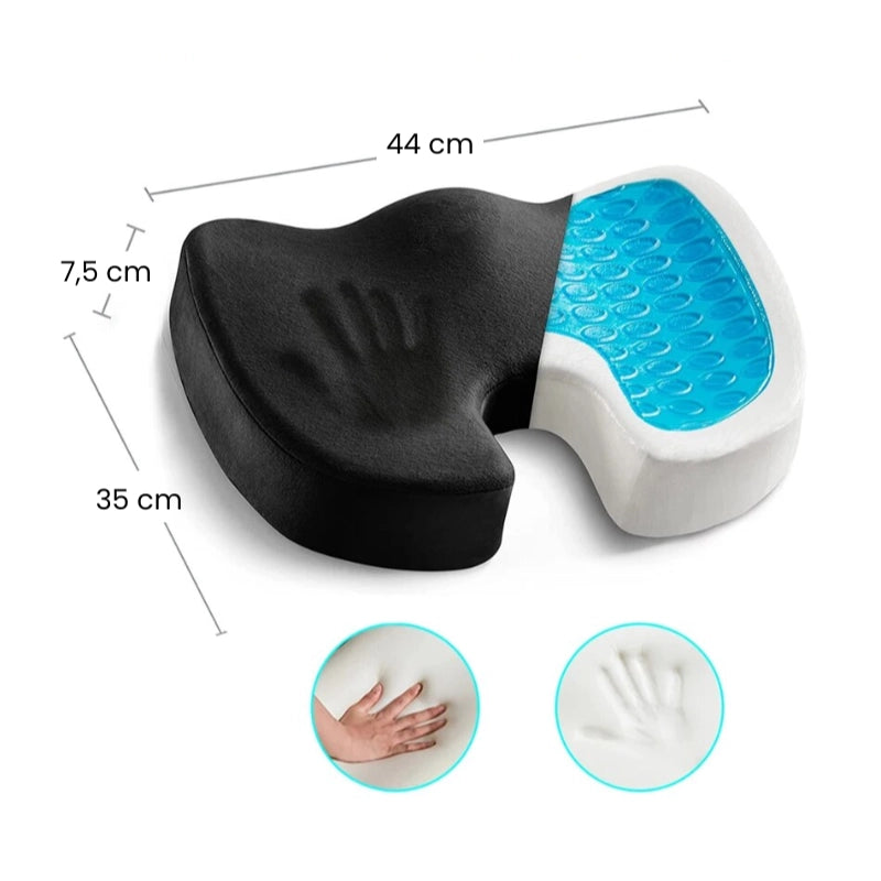 coussin gel à mémoire de formes